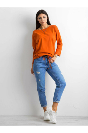 Halenka RV BZ 4691.44P tmavě oranžová