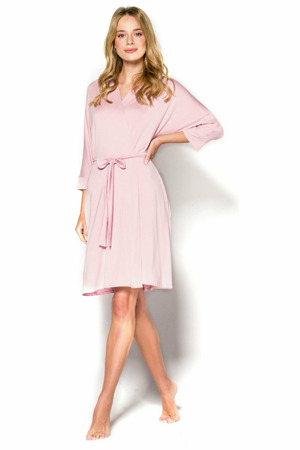 Dámský župan Bianca pink - BABELLA
