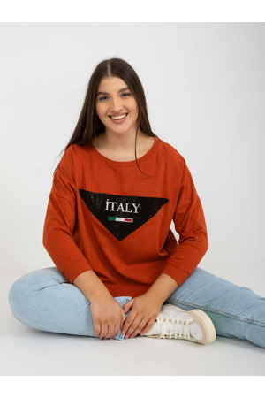 Halenka VI BZ 2911.82P tmavě oranžová