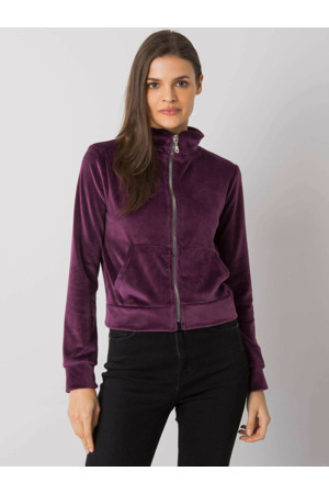 Mikina RV BL 7303.98P tmavě fialová