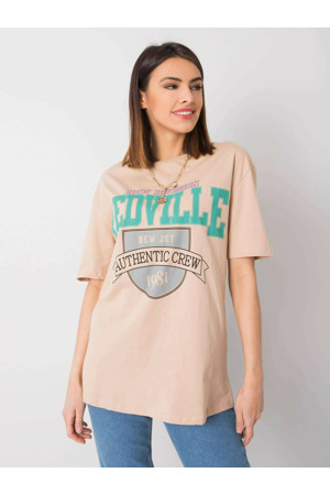 Tričko 327 TS 6390.69 béžová