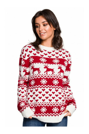 Dámský vánoční svetr BK039 - BEwear
