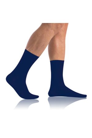 Bambusové klasické pánské ponožky BAMBUS COMFORT SOCKS - BELLINDA - tmavě modrá