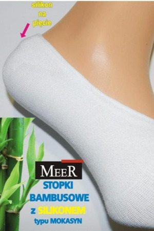Bambusové ponožky - mokasínky 1018