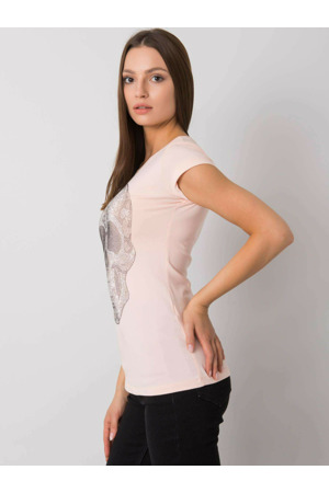 T košile EM TS ES 21 532.18 světle růžová