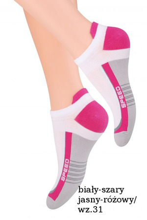 Dámské kotníkové ponožky Steven art.050