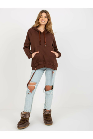 Mikina TW BL 1003.95P tmavě hnědá