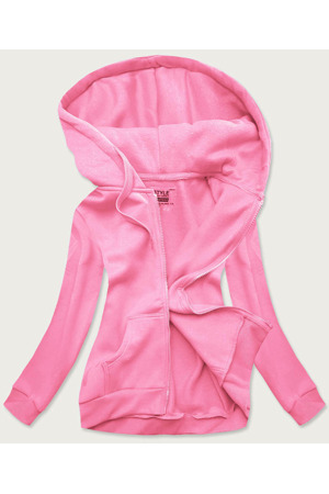 Světle růžová dámská sportovní mikina (W03-20)