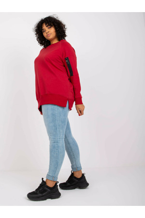 Tunika RV TU 7158.76P tmavě červená