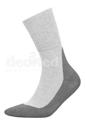 Unisex ponožky JJW Medic Deo Frotte Silver