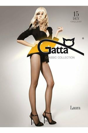 Dámské punčocháče Laura 15 grey plus - GATTA