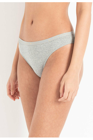 Dámské brazilské kalhotky 2 pack 163337 1A223 - 00948 - Šedá - Emporio Armani