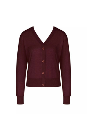 Dámský svetr Thermal JUMPER CARDIGAN vínový