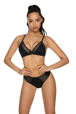 Dámská podprsenka soft  M-3300/0 Janet Černá - MAT