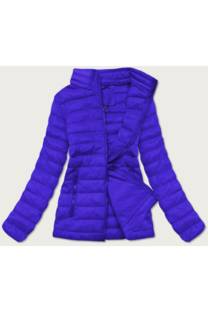 Lehká modrá dámská prošívaná bunda (20311-184)