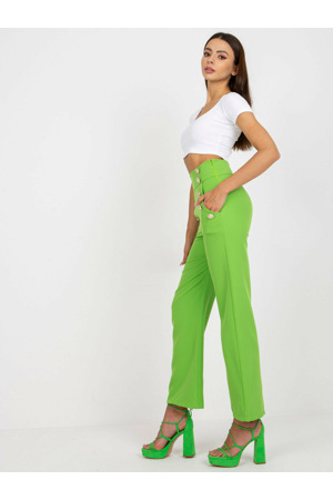 DHJ kalhoty SP 16008.01X světle zelená