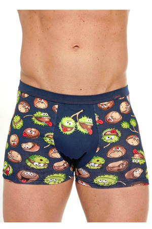 Pánské boxerky Cornette Tattoo 280/213 Chestnut