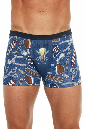 Pánské boxerky 280/199 Tattoo Barber - CORNETTE