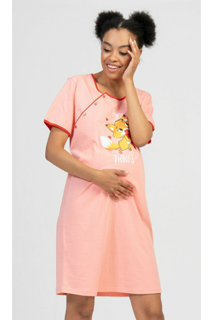 Dámská noční košile mateřská Liška