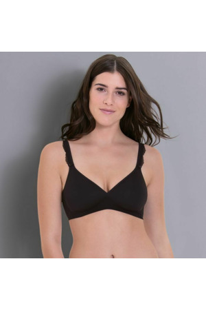 Selma soft podprsenka košíčky se spacer-výztuží 5631 black - RosaFaia