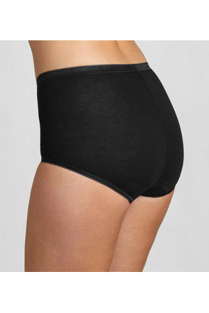 Dámské kalhotky Sloggi Basic+ Maxi 2P černé 0004