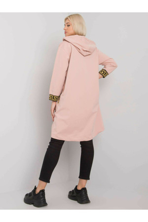 Dámská mikina RV BL 6792.02P světle růžová