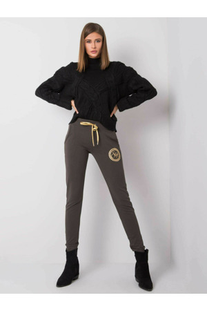 Tepláky RV DR 5992.71 tmavá khaki