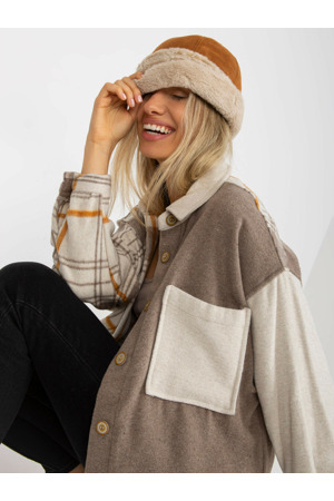 Košile DN KS 4007.04 béžová