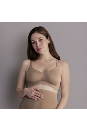 Seamless podprsenka na kojení moldovaná 5096 dusty rose - Anita Maternity