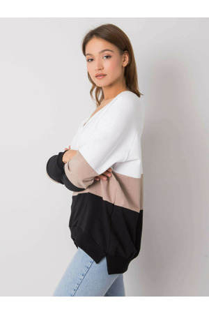 Mikina RV BL 5972.07 černá a béžová