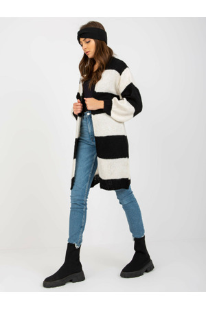 Svetr TW SW BI M3022.29X bílá a černá