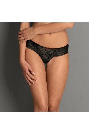 Fleur tanga 1354 black - RosaFaia