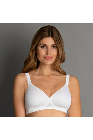 Selma soft podprsenka košíčky se spacer-výztuží 5631 white - RosaFaia