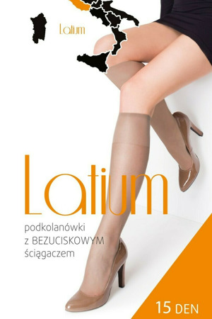 Dámské podkolenky LATIUM LYCRA