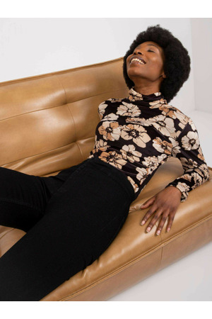 Halenka DHJ BZ N6118.36 černá a béžová