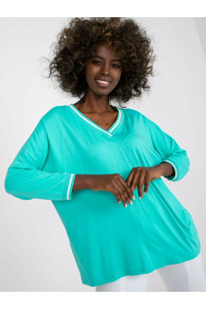 Halenka RV BZ 7805.66P tyrkysová