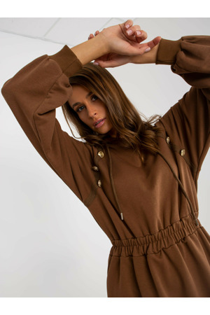 Dámské šaty RV SK 8336 hnědé