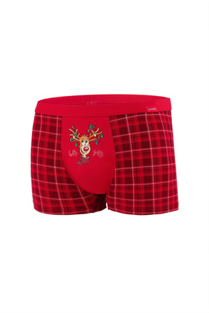 Boxerské šortky Rudolph 2 007/62 Red - Cornette