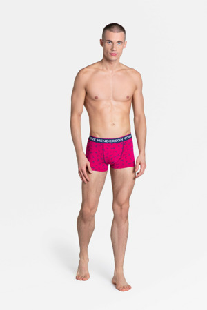 Boxerky Lucky 38843-MLC Sada 2 ks tmavě červeno-modré - Henderson