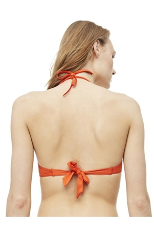 Vrchní díl plavek KW0KW00552-659 oranžová - Calvin Klein