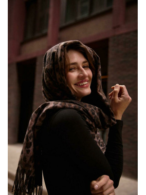 Moodo šála dámská LEOPA I