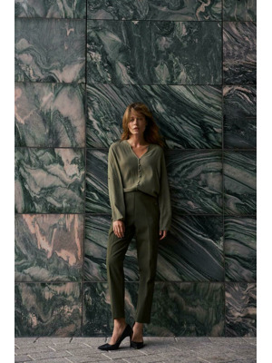 Moodo Košile dámská BARNA