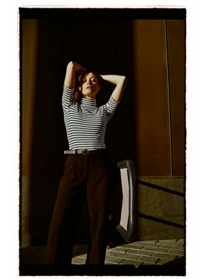 Moodo Tričko dámské ROLOWO