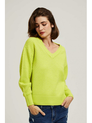 Moodo Svetr dámský LIME