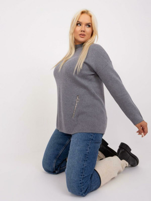 RUE Svetr dámský pro plnoštíhlé BON