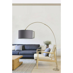 ASIR Stojací lampa DEVE světle šedá