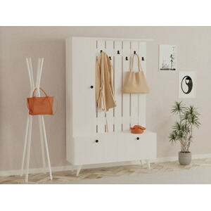 ASIR Předsíňová stěna LALA bílá