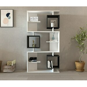 ASIR Knihovna ICARDI bílá/antracit