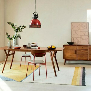 ASIR Lustr SAGLAM červená černá