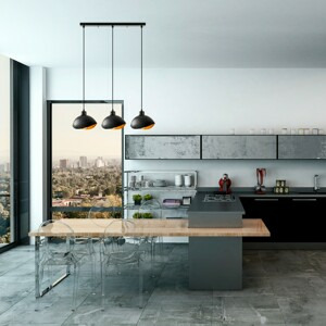 ASIR Lustr SIVANI černý